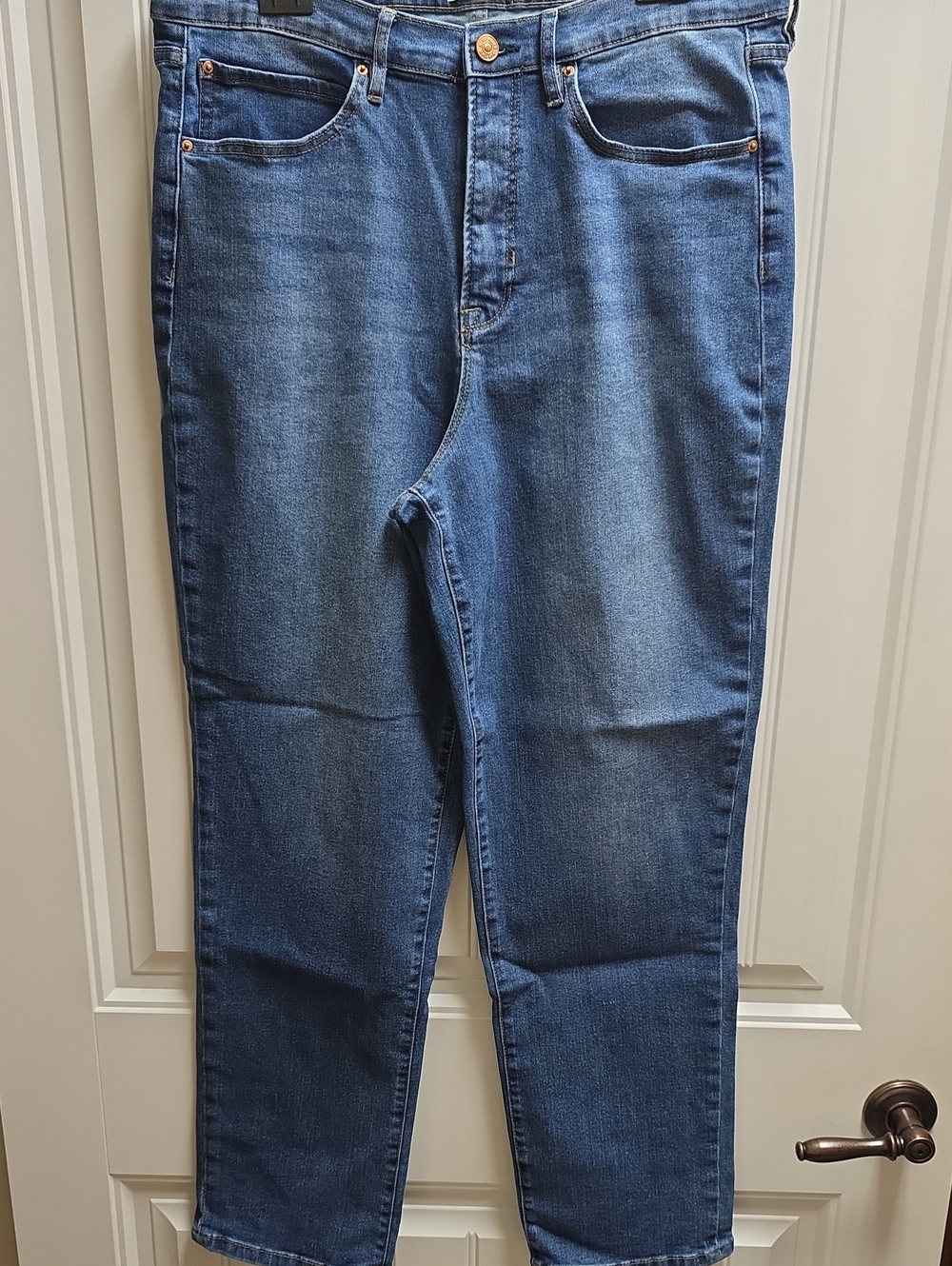 Nicole Miller Super High Rise Relaxed Jeans 14